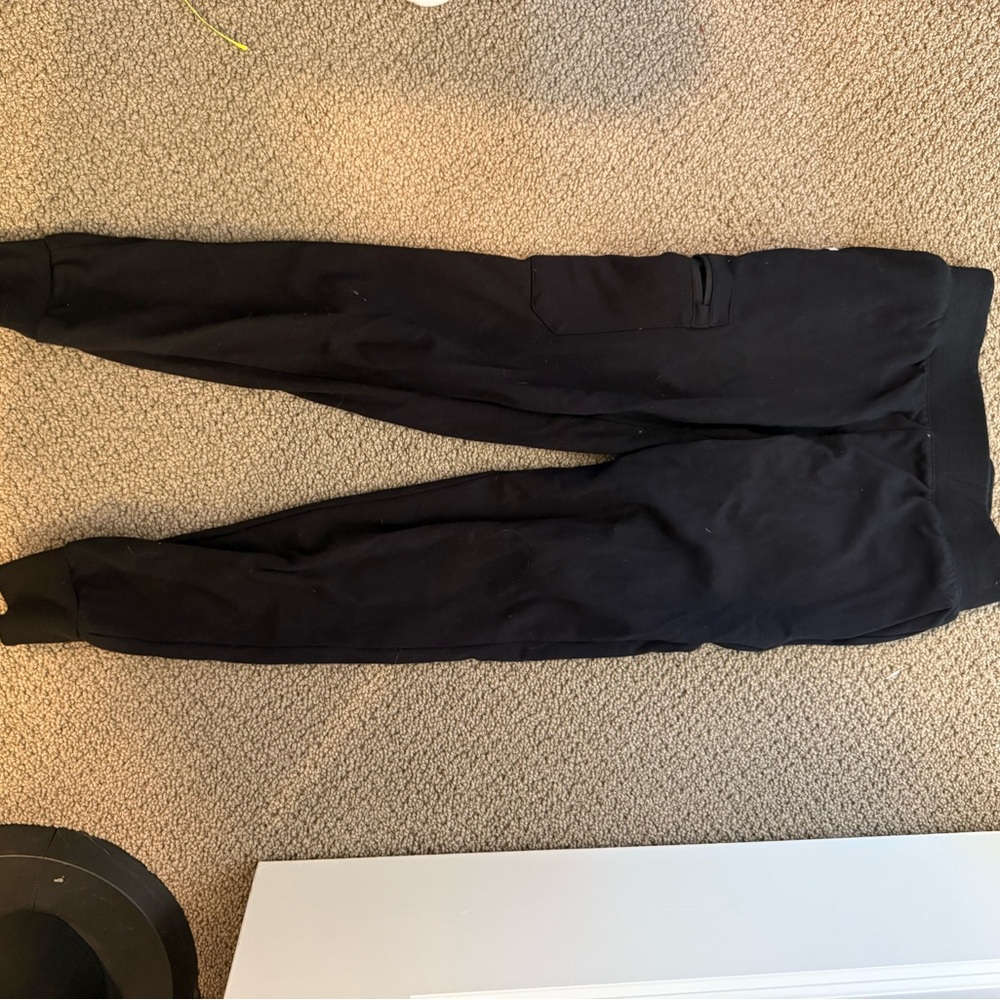 Jaanuu women’s black scrub pants xs